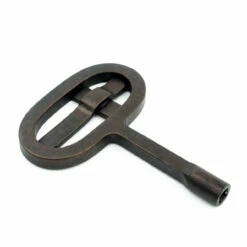 Oval Knit Fireplace Key - Dark Bronze