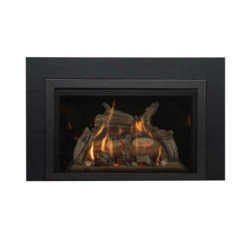 Roosevelt 29" Gas Fireplace Insert | Kozy Heat -Fireplace Shop kozy 29 roosevelt insert traditional logs black screen close web 67767.1556749904.1280.1280 72582.1567537528.1280.1280 21154.1567537810
