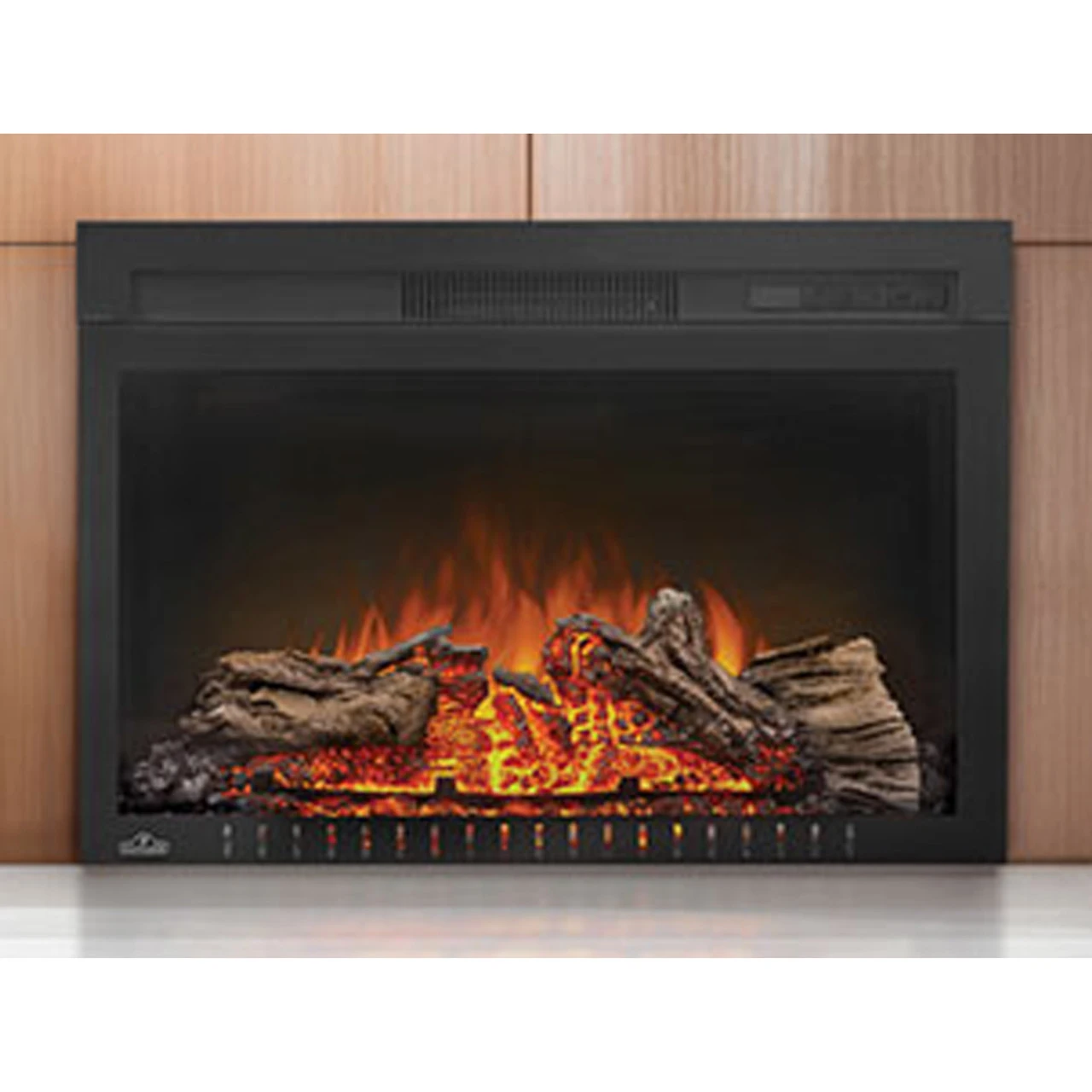 Napoleon Cinema 27 Built-In Electric Fireplace With Logs- NEFB27H-3A 2 Napoleon Cinema 27 Built-In Electric Fireplace With Logs- NEFB27H-3A - Image 2