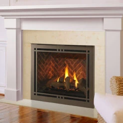 Meridian 36" Direct Vent Gas Fireplace | Majestic -Fireplace Shop maj meridian series rotator slide 04 50428.1662555042