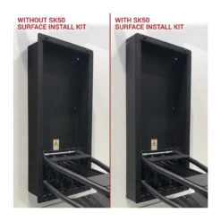 MM750 Pro Pull Down TV Mount | MantelMount -Fireplace Shop mm750 pro mantelmount side by side mount web 70149.1613090601