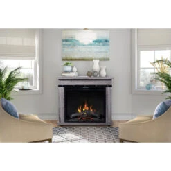 Dimplex 32" Morgan Electric Fireplace Mantel, Charcoal Oak 7 Dimplex 32" Morgan Electric Fireplace Mantel, Charcoal Oak -Fireplace Shop o5ntsfq2zjf3pxaykask BjHdECsB zoom 09363.1655818773