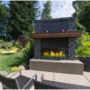 Lanai 60" Vent-Free Outdoor Linear Gas Fireplace | Majestic