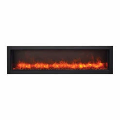88" Panorama Slim Electric Fireplace BI-88-SLIM - Amantii -Fireplace Shop orange flame sable web 56875.1556749886.1280.1280 75092.1576884482