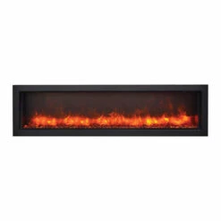 72" Panorama Slim Electric Fireplace BI-72-SLIM - Amantii -Fireplace Shop orange flame sable web 56875.1567098042