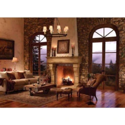 The Palacio - Concrete Fireplace Surround -Fireplace Shop palacio surround side web 54564.1564677173
