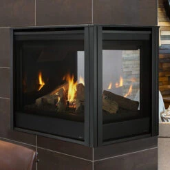 Pearl II Peninsula 36" Direct Vent Fireplace | Majestic