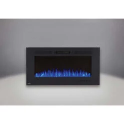 Napoleon Allure Phantom 42 Wall Hanging Electric Fireplace - NEFL42FH-MT -Fireplace Shop product gallery allure phantom 42 blue 32539 13079.1561158456