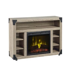 Dimplex 37" Chelsea Media Console Electric Fireplace, Distressed Oak -Fireplace Shop q1tem6sxnafskr3l69ca Kbm18cMU zoom 70388.1655824404