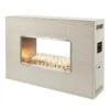 Linear Ready-to-Finish See-Through Gas Fireplace - The Outdoor GreatRoom Company