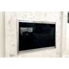 Malibu Rectangular Fireplace Door - Aluminum