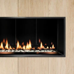 FORTY8 Slim-Line Built-In Linear Fireplace - Solas -Fireplace Shop solas built in fireplace black trim 2 09284.1627514915