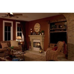 The Valentina - Concrete Fireplace Surround