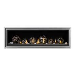 Vector 62" Single-Sided Linear Gas Fireplace - Napoleon 6 Vector 62" Single-Sided Linear Gas Fireplace - Napoleon -Fireplace Shop vector lv62 wrought iron globes shore fire stainless trim web 99557.1638277942