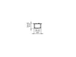 EcoSmart XL 1200 Ethanol Linear Burner 47" -Fireplace Shop xl1200 esf.1.b.xl12 side view technical drawing by ecosmart fire 86895 72399.1656429682